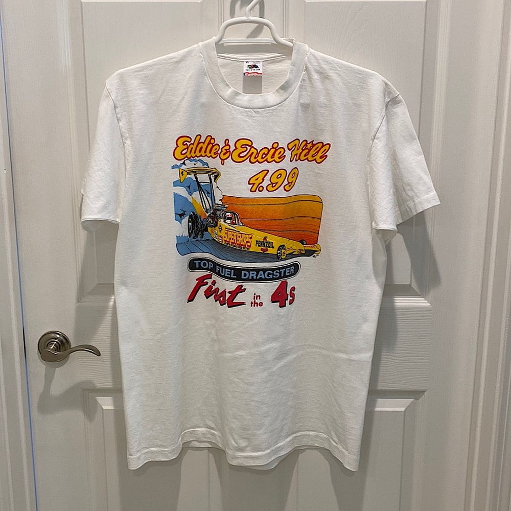 Vintage 1988 NHRA Eddie Hill T- Shirt